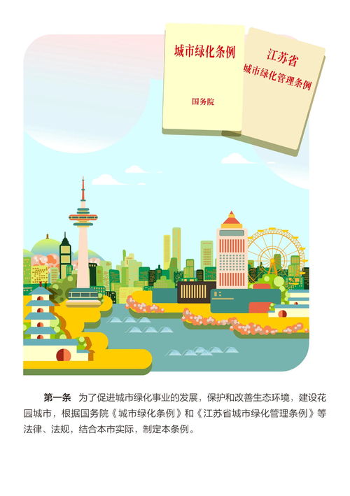 图解《南通市城市绿化管理条例》 禁止绿地内违规行为，守护绿色家园